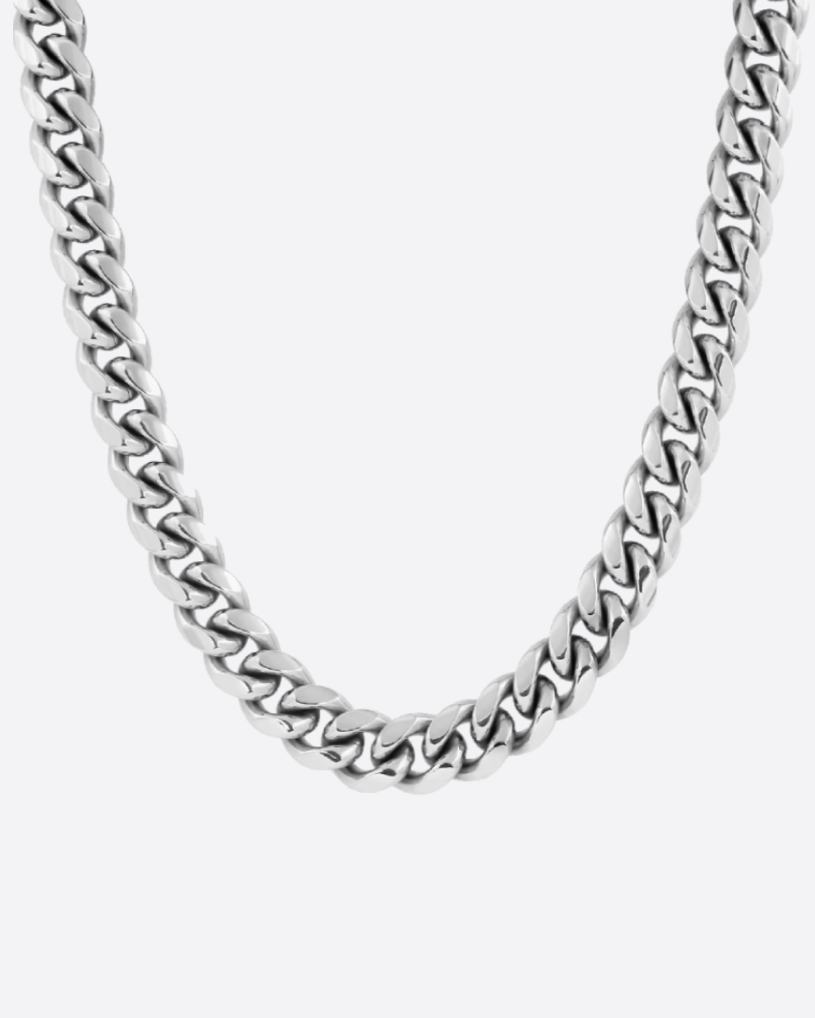 Cubana Chain Silver