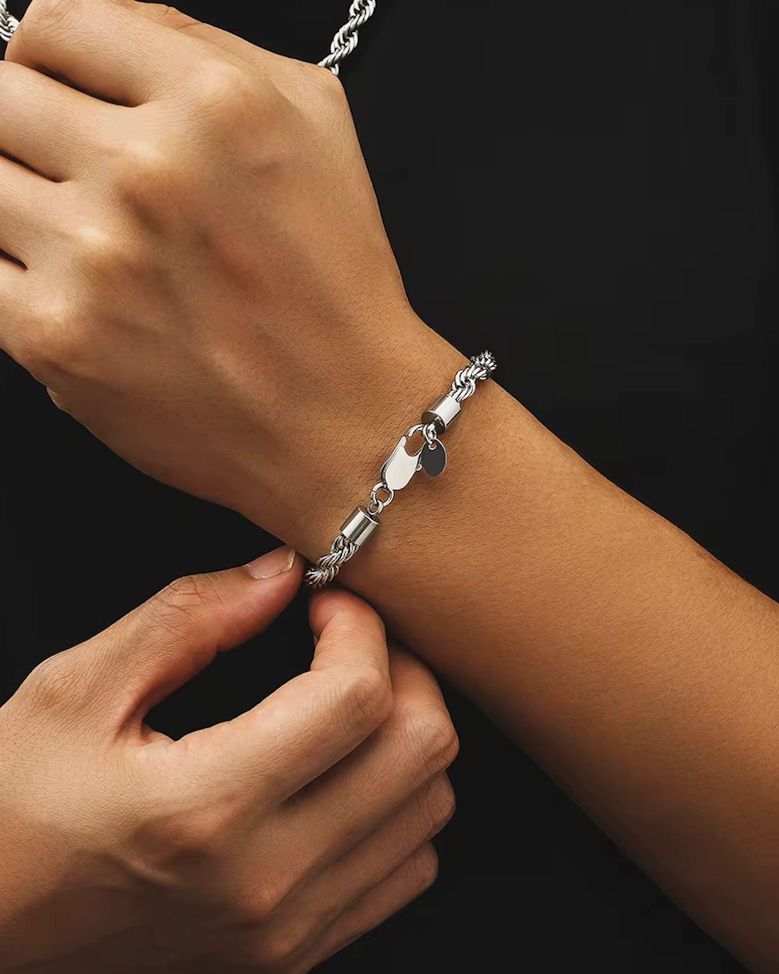 Collana Bracelet Silver